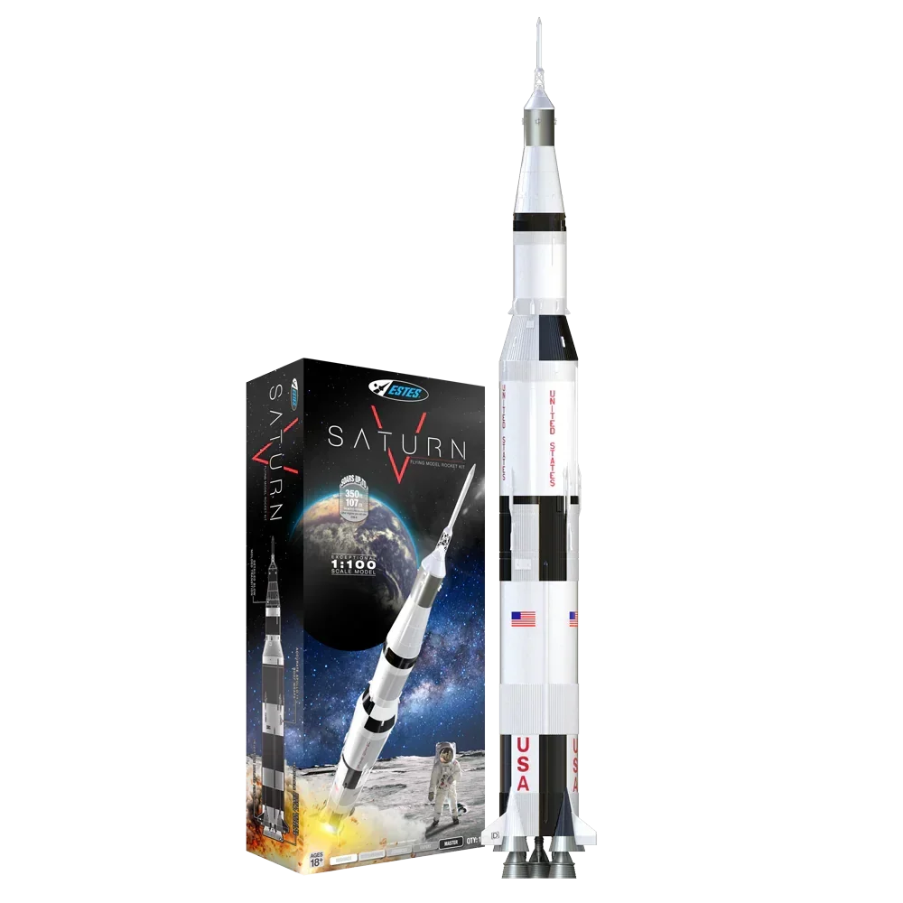 1/100 Estes Rockets Saturn V 001967