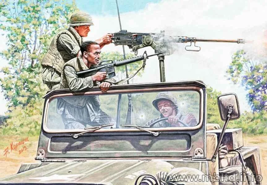 1/35 Master Box Charlie on the Left!!! Vietnam War Kit Series (5 Figures) 35105 - Master Box LTD