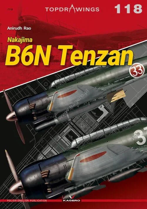 Kagero Publishing Nakajima B6N Tenzan Book 07118