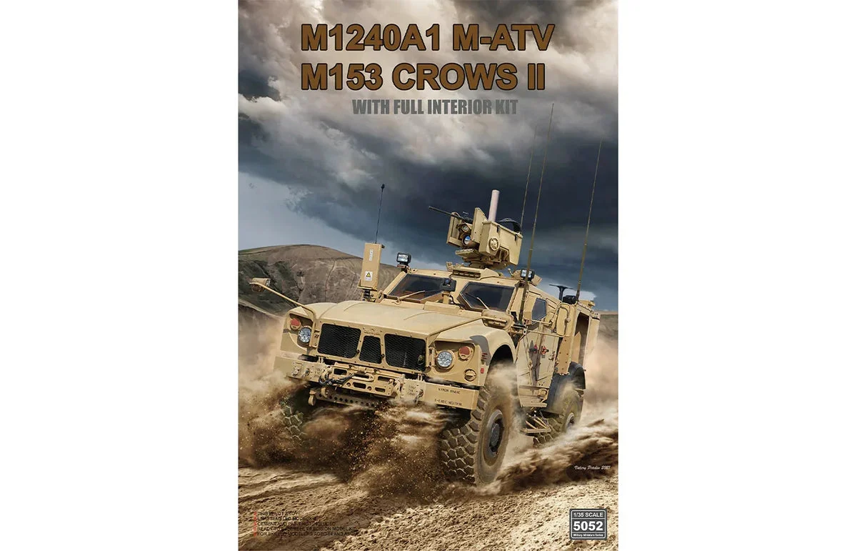 1/35 Ryefield Models M1240A1 M-ATV (M153 Crows II) w/Full Interior 5052