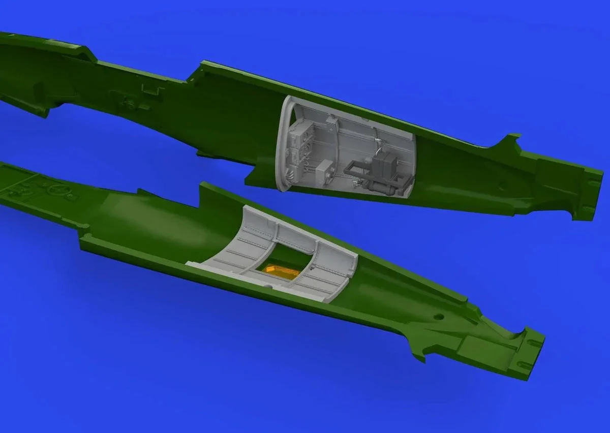 1/72 Eduard Bf 109F radio compartment PRINT for EDUARD 672318