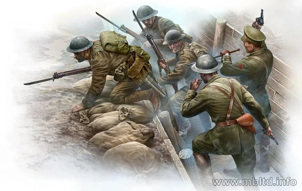 1/35 Master Box British Infantry Before the Attack 35114 - Master Box LTD