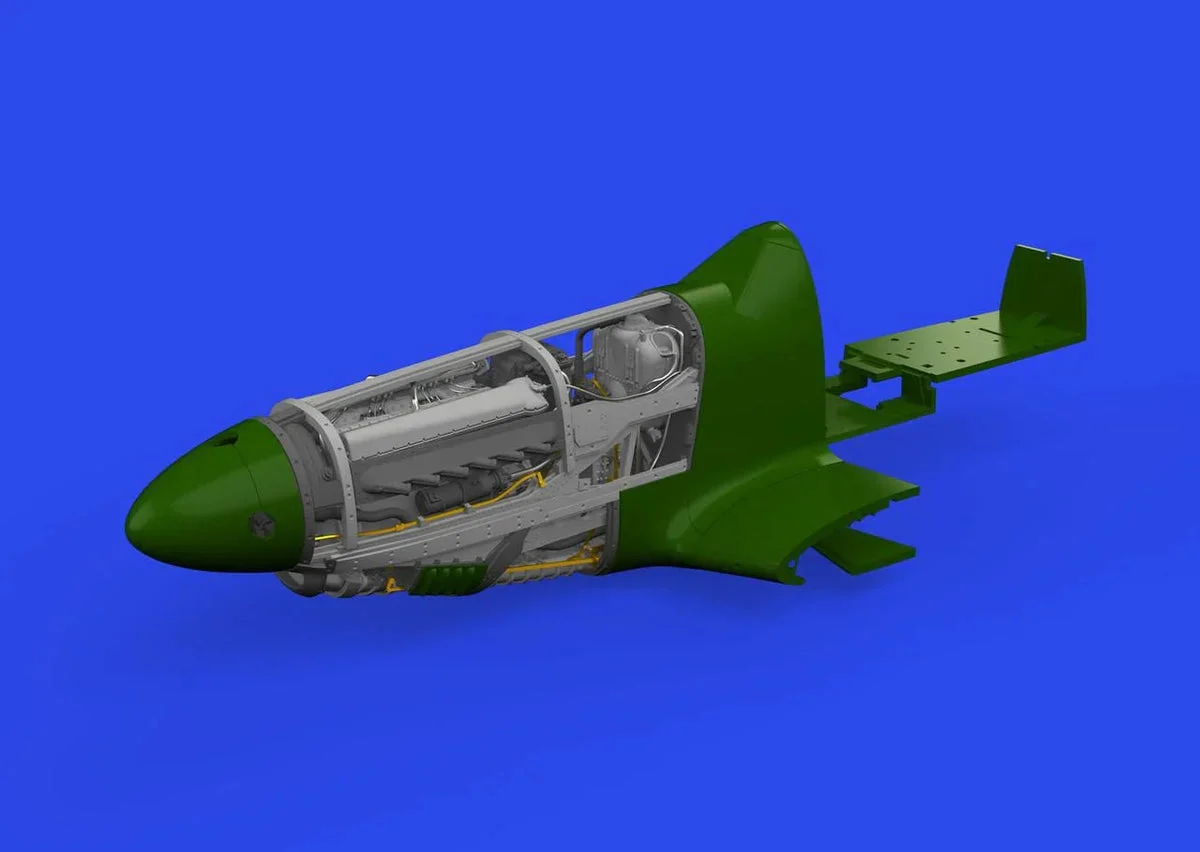1/48 Eduard P-51B/C engine for EDUARD 481004