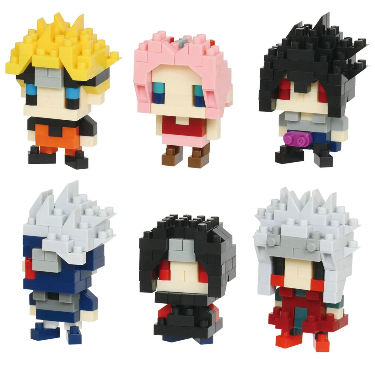 Nanoblock Naruto Shippuden (Set of 6) 22420