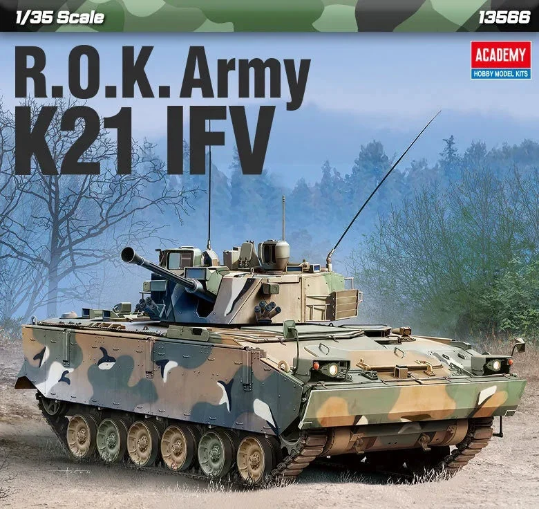 1/35 Academy R.O.K. Army K21 IFV Tank 13566 - Academy Models