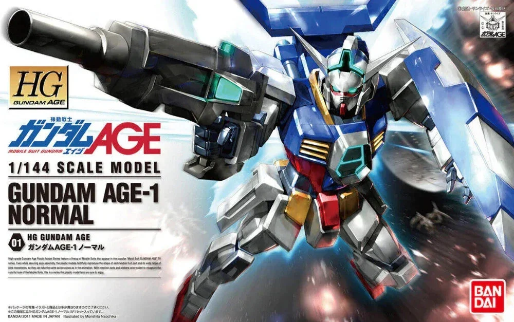 1/144 Bandai HG Gundam Age Gundam Age-1 Normal 2138280