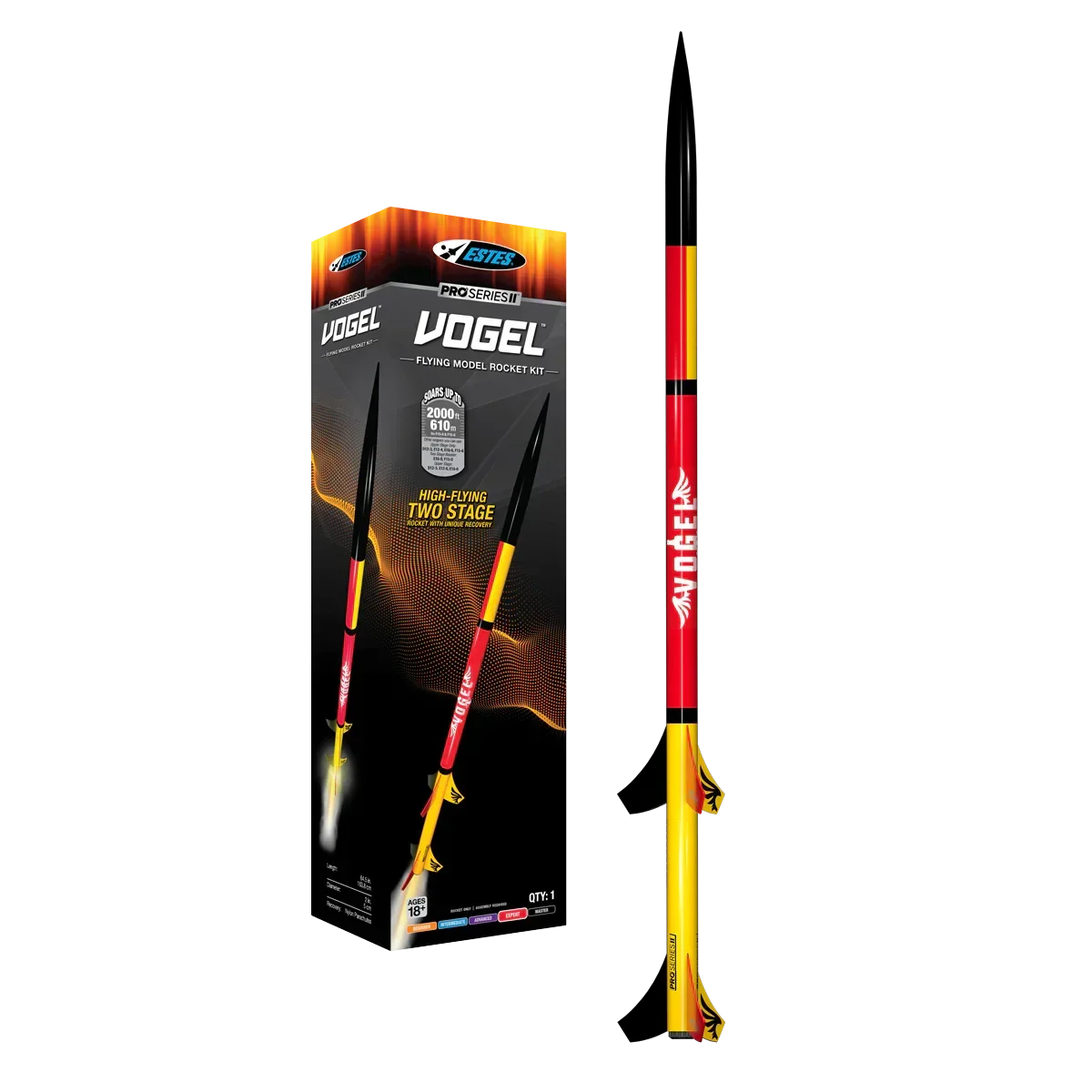 Estes Rocket Pro Series II Vogel 9728 - Estes Rockets