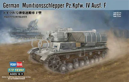 1/72 Hobby Boss German Munitionsschlepper Pz.Kpfw. IV Ausf. F 82908