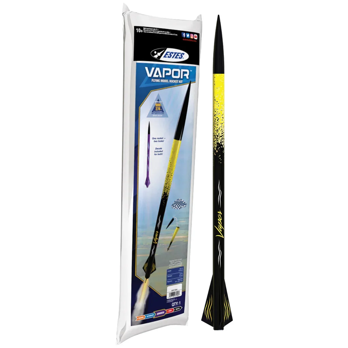 Estes Rockets Vapor Rocket Kit 007294