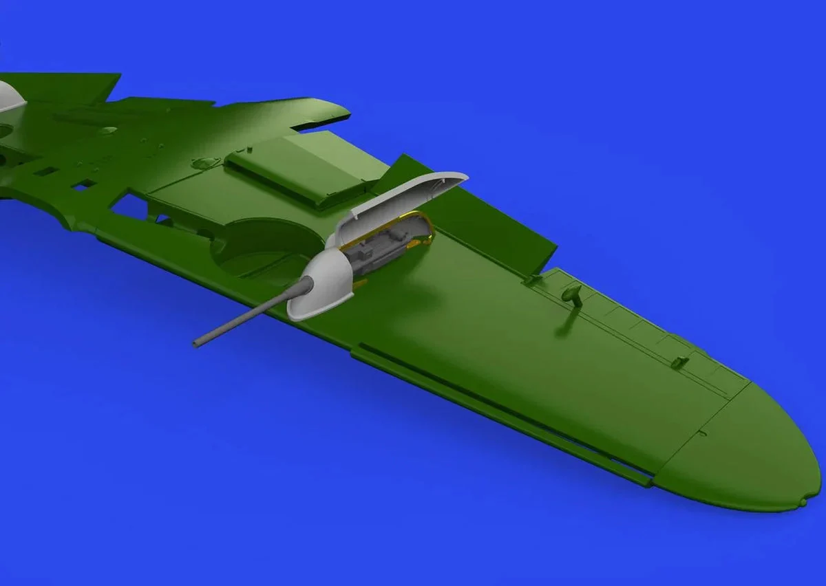 1/72 Eduard Bf 109F/G/K gun pods PRINT for EDUARD 672326