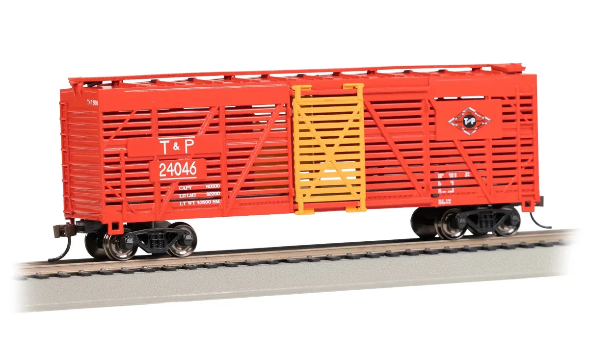 HO Bachmann 40' Stock Car - #24046 Texas & Pacific 18506