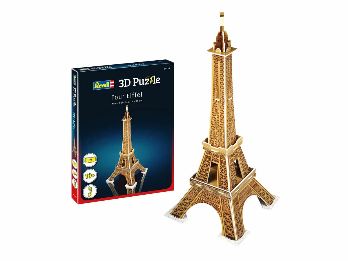 Revell Germany Eiffel Tower 3D Puzzle 00111 - Revell-Germany