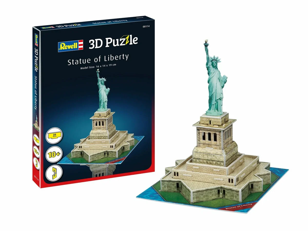 Revell Germany Statue of Liberty 3D Puzzle 00114 - Revell-Germany