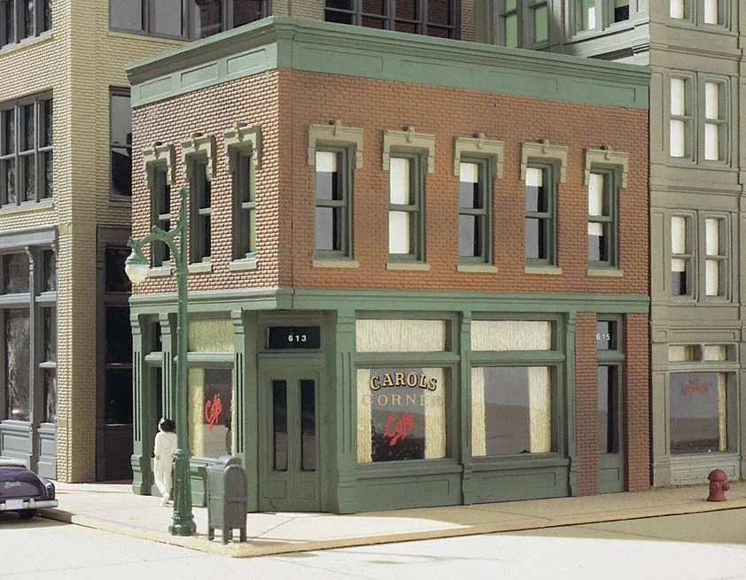 HO DPM Carol's Corner Café 11300 - Design Preservation Model