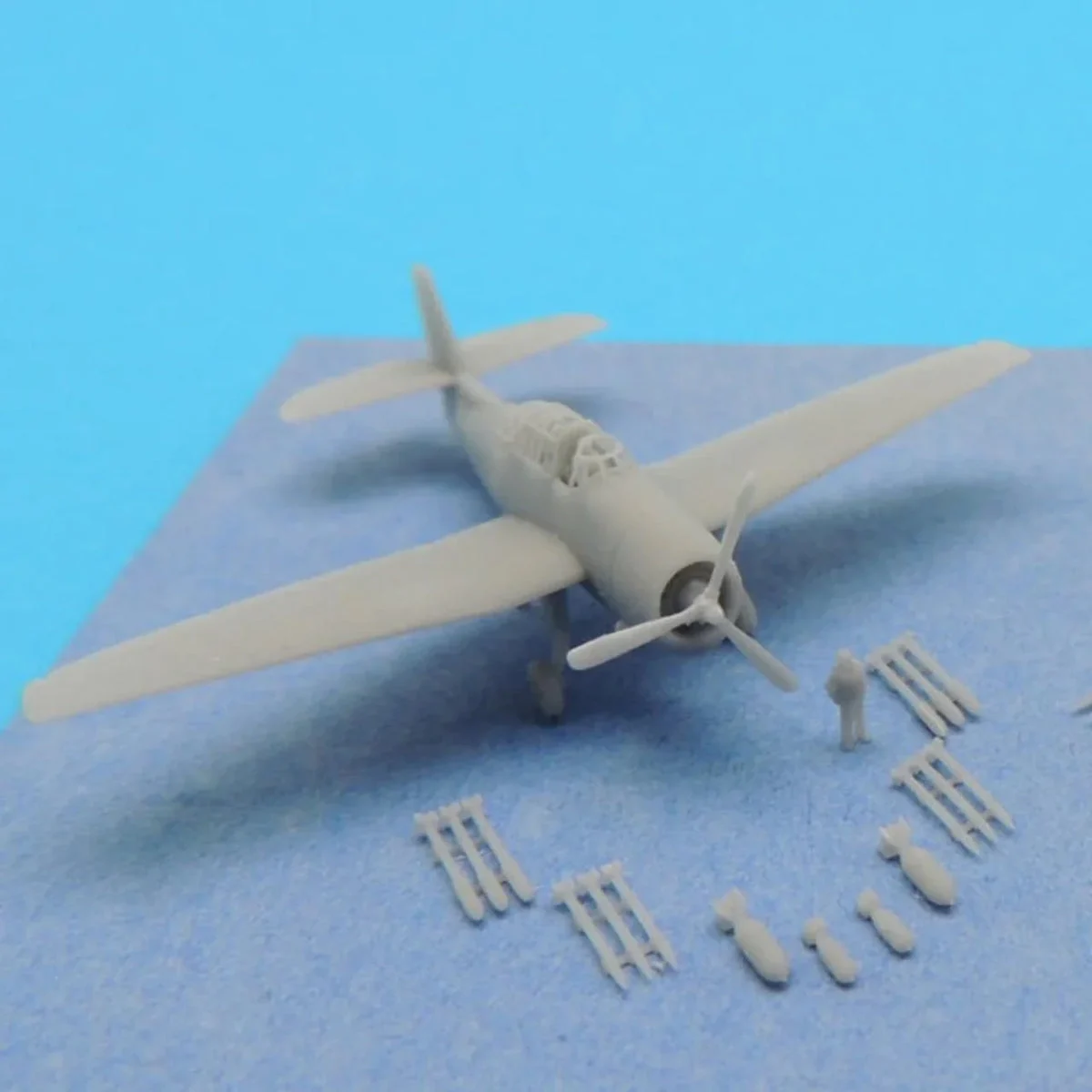 1/350 Black Cat Models Grumman Avenger TBM, unfolded wings (x6) AC350143A