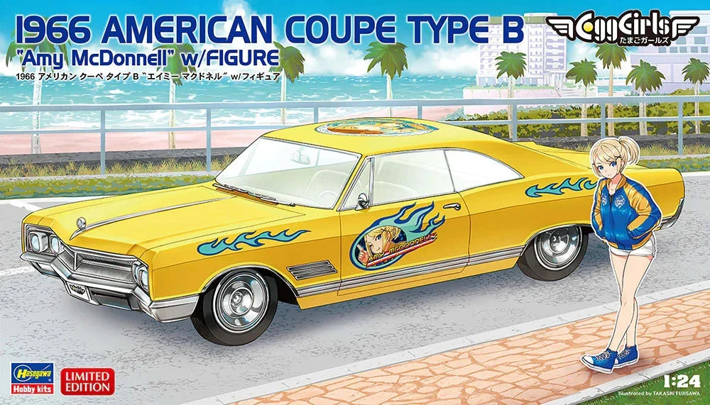 1/24 Hasegawa Egg Girls 1966 American Coupe Type B 52758