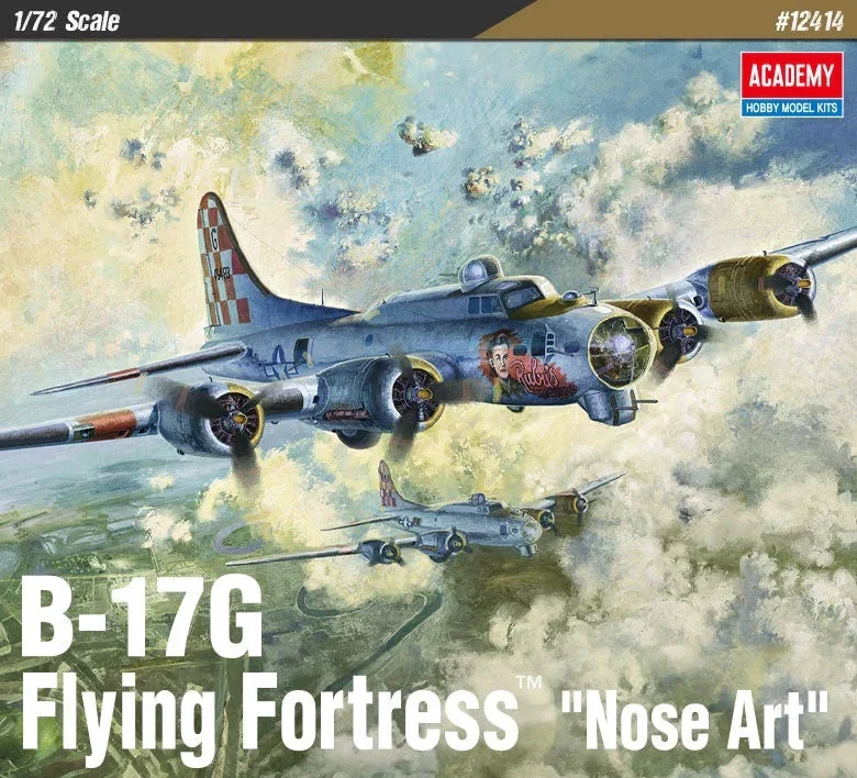 1/72 Academy B-17G Flying Fortress "Special Nose Art Edition" 12414