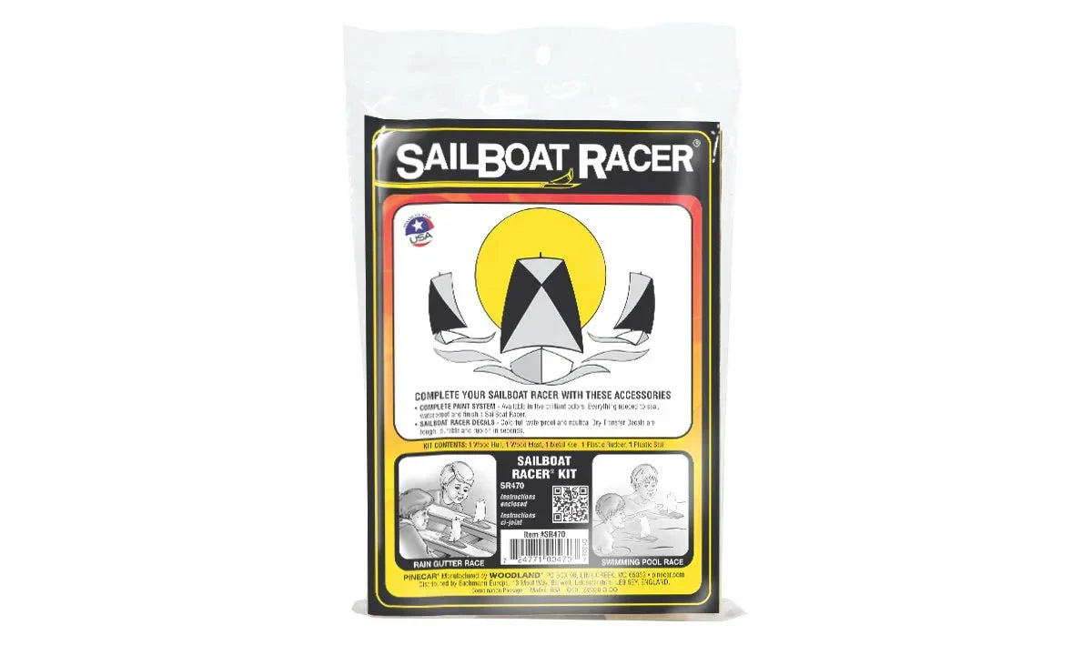 PineCar Sailboat Racer Kit 470 - PineCar Accessories
