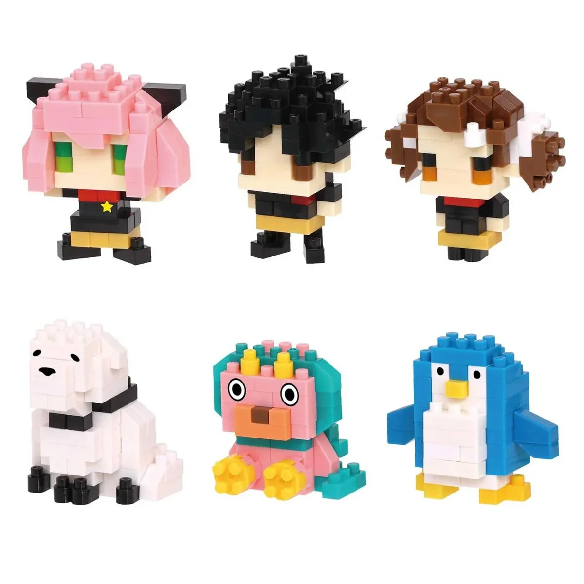 Nanoblock Spy x Family Series 2 (Set of 6) 22594