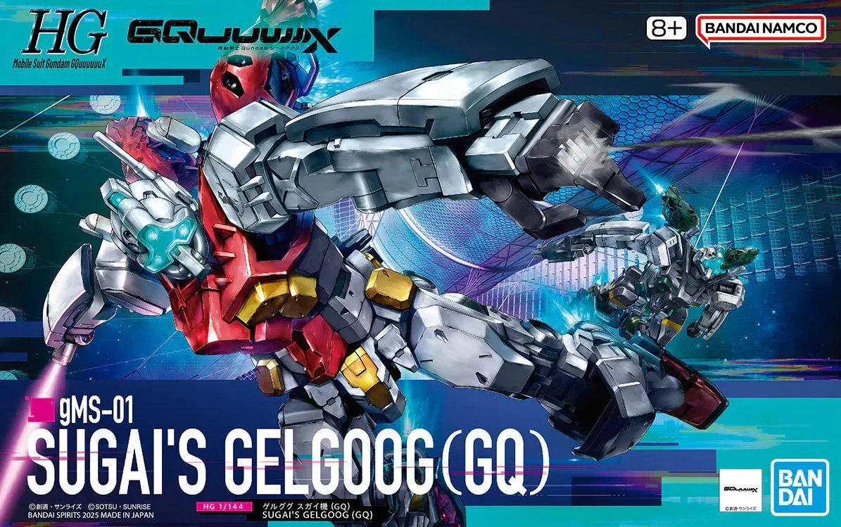 1/144 Bandai HGGQ #03 Sugai's Gelgoog 2762126 - Bandai Namco