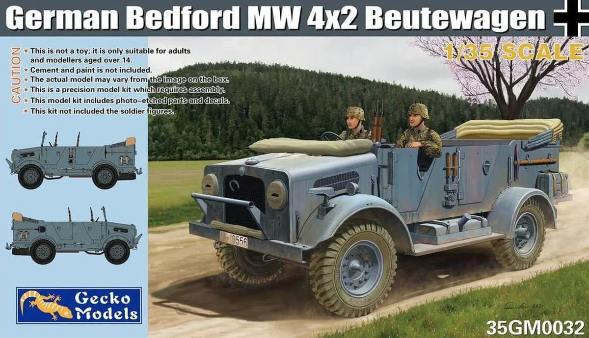 1/35 Gecko Models German Bedford MW 4x2 Beutewagen 35GM0032