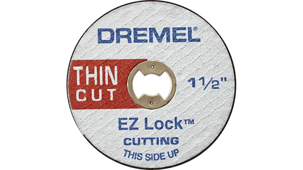 Dremel 1 1/2" EZ Lock Thin Cut (5 Blades) EZ Lock Cut-Off Wheel EZ409