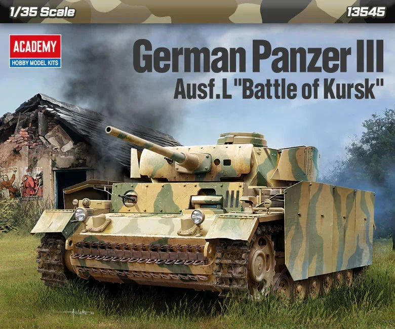 1/35 Academy German Panzer Ⅲ Ausf.L 13545 - Academy Models