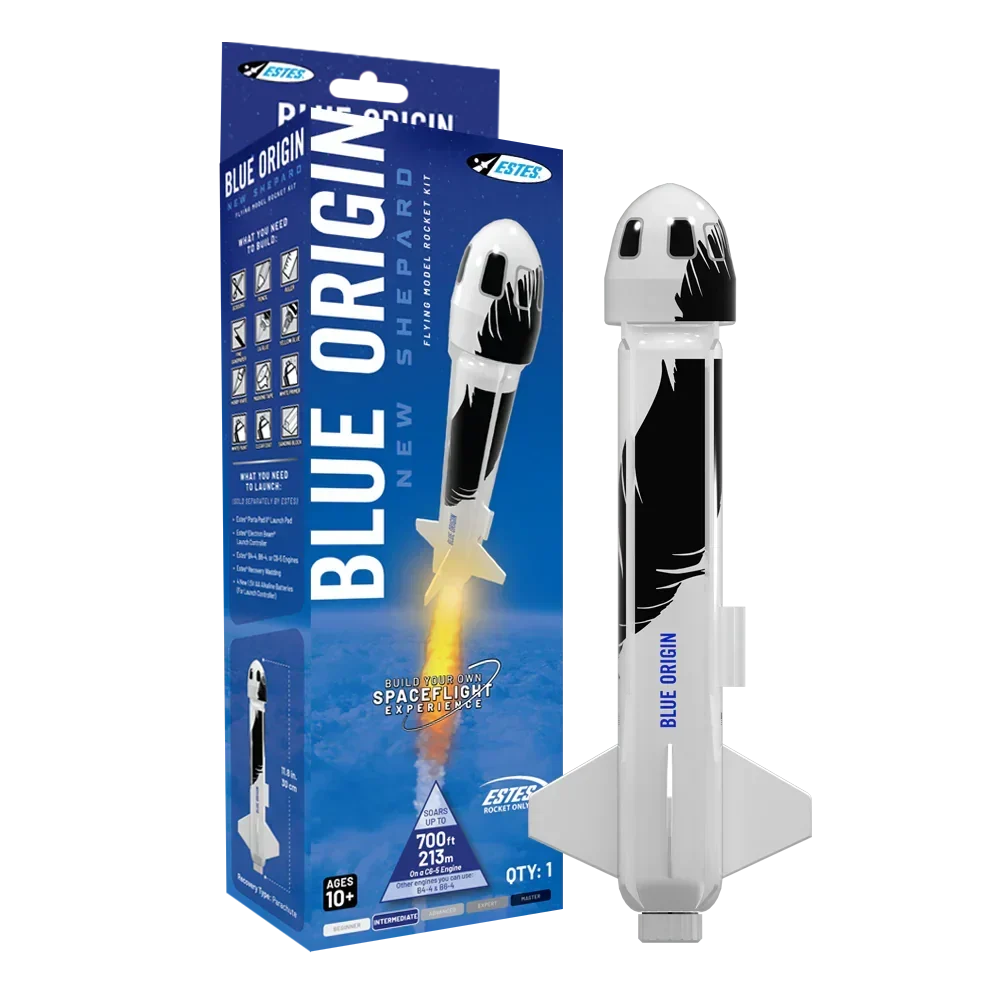 Estes Rockets Blue Origin New Shepard (Builders Kit) 007315