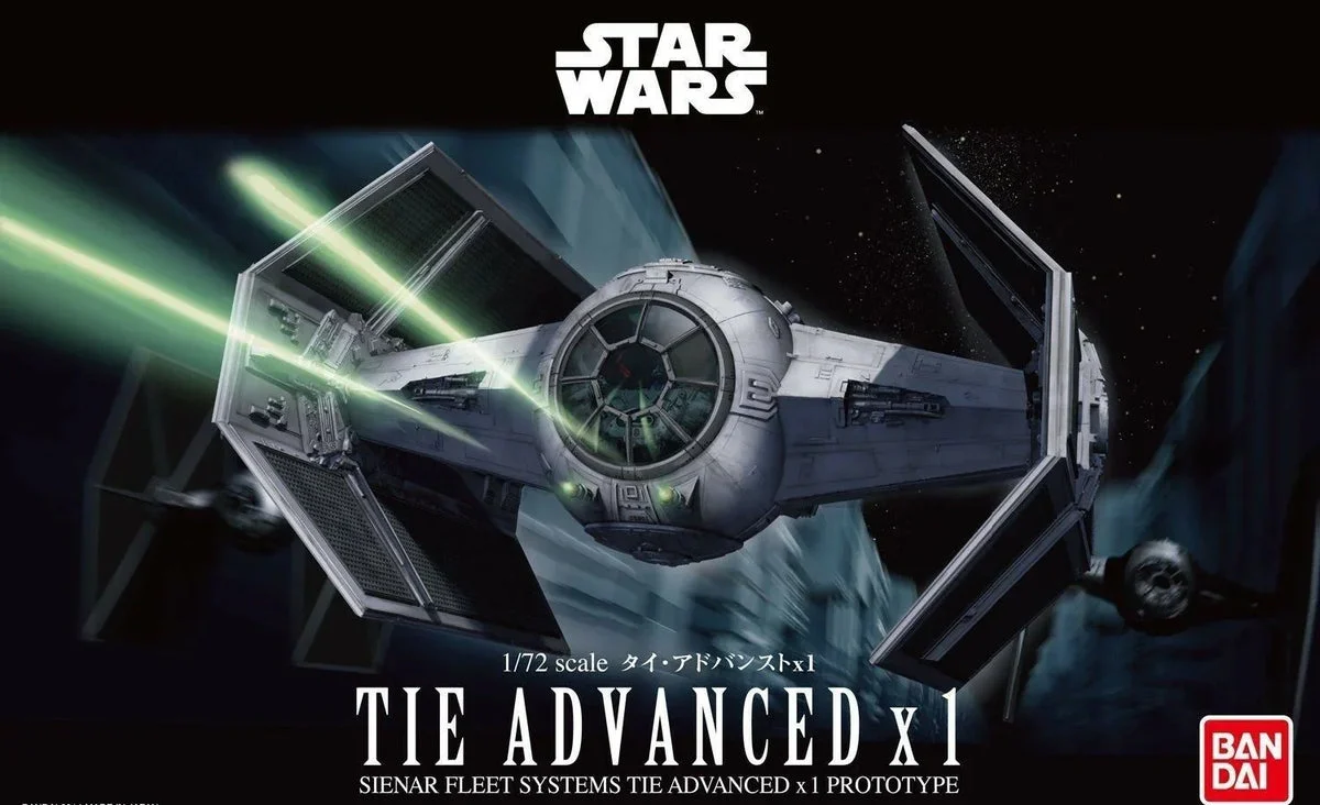1/72 Bandai TIE Advanced x1 2378839 - Bandai Namco