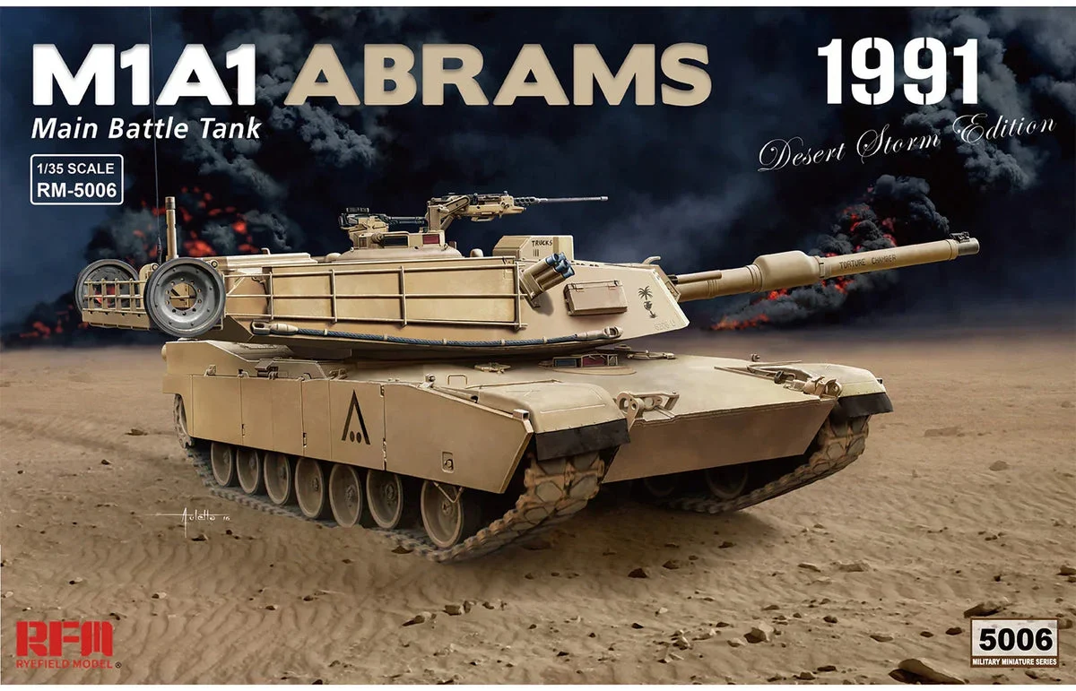 1/35 Ryefield Models M1A1 Abrams "Desert Storm Edition 1991" 5006