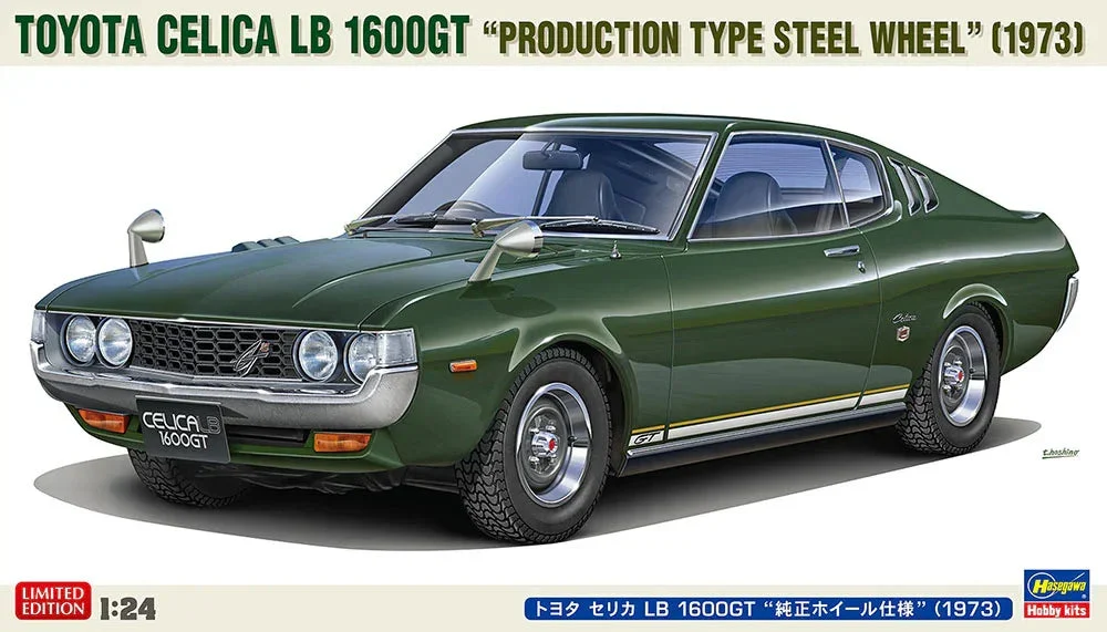 1/24 Hasegawa Toyota Celica LB 1600GT "Production Type Steel Wheel" (1973) 20720