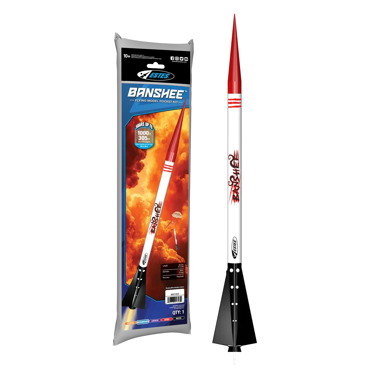 Estes Rocket Banshee 1303 - Estes Rockets