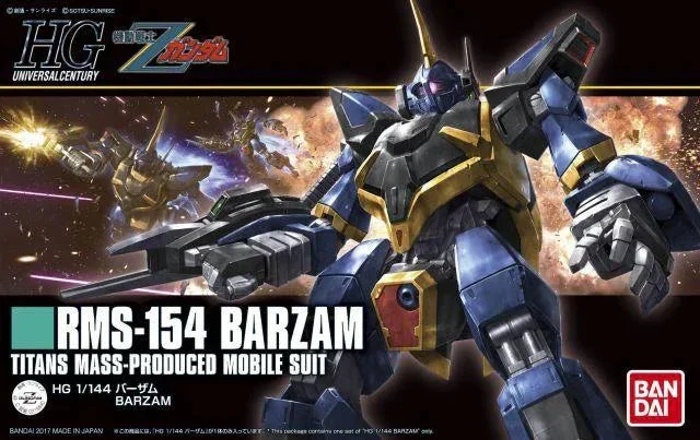 1/144 Bandai HGUC 204 Barzam 2376497 - Bandai Namco