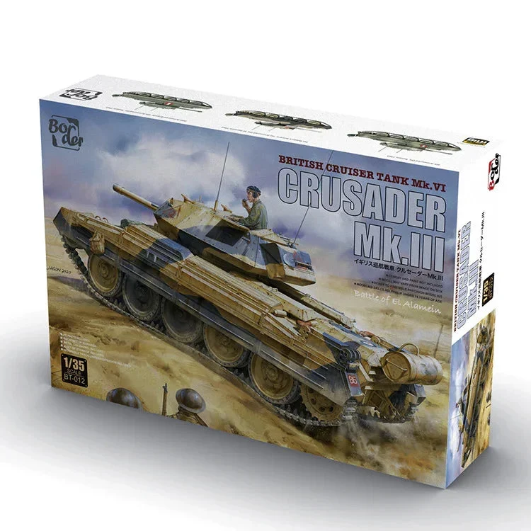 1/35 Border Model Crusader Mk.III British Cruiser Tank Mk. VI BT012