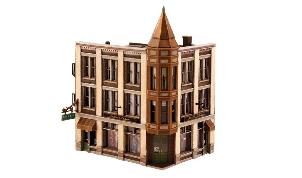 HO DPM Corner Department Store 12800 - Design Preservation Model