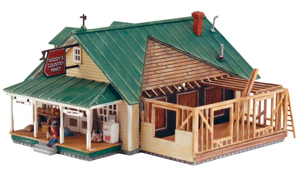 HO DPM Woody's Country Mart 12900 - Design Preservation Model