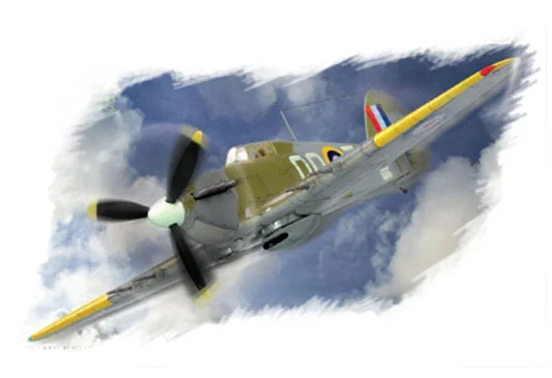 1/72 Hobby Boss "Hurricane" MK.II Easy Assembly Authentic Kit 80215