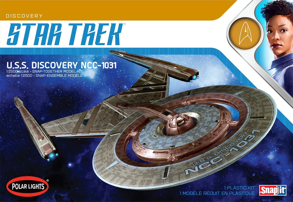 1/2500 Polar Lights Star Trek U.S.S. Discovery NCC-1031 961