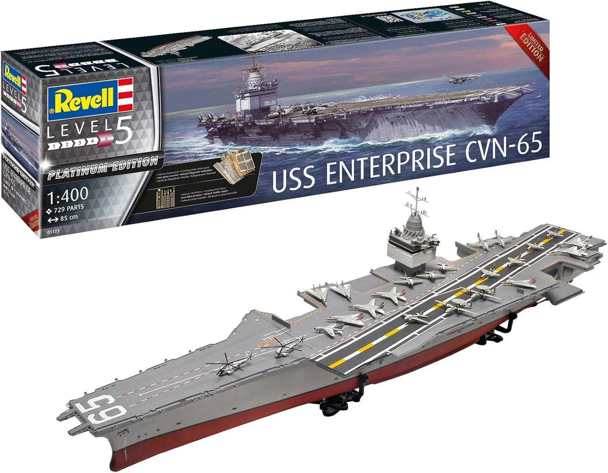 1/400 Revell Germany USS Enterprise CVN-65 05173
