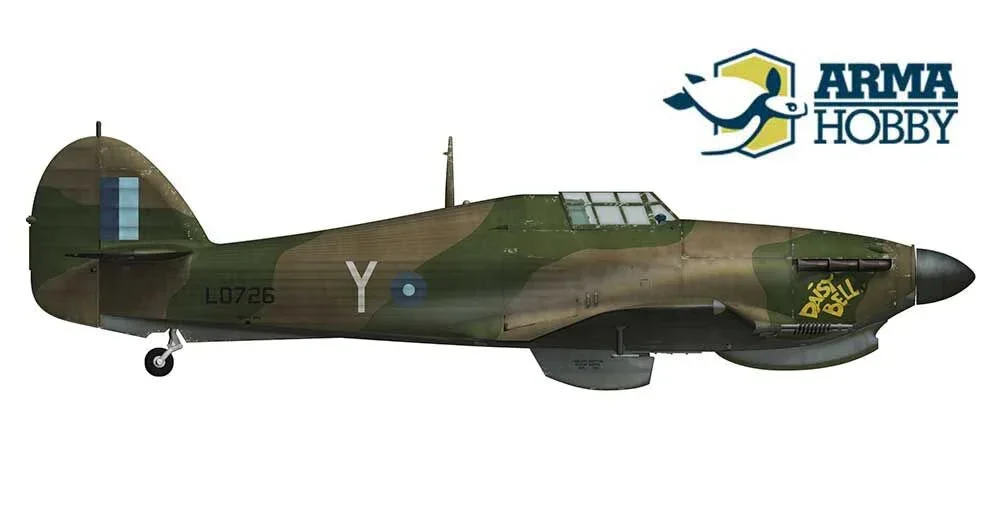 1/72 Arma Hobby Hurricane Mk IIc Trop Model Kit 70037