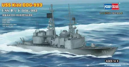 1/1250 Hobby Boss USS Kidd DDG-993 82507