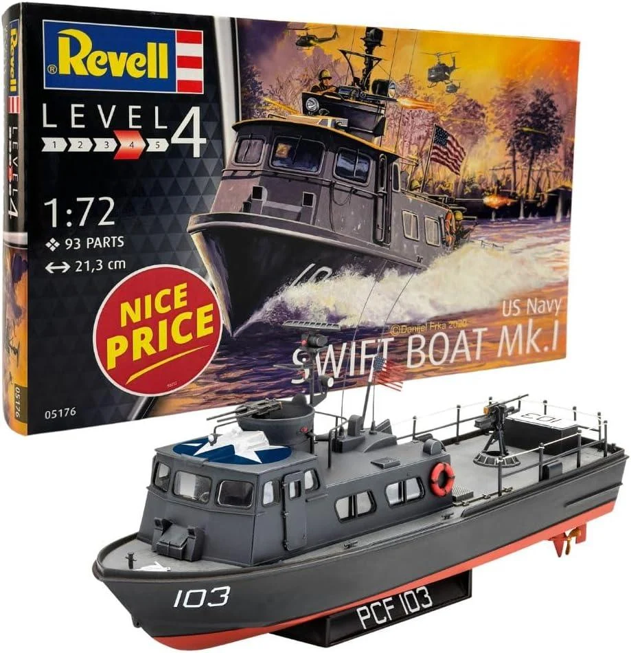 1/72 Revell Germany US Navy Swift Boat Mk. I 05176 - Revell-Germany