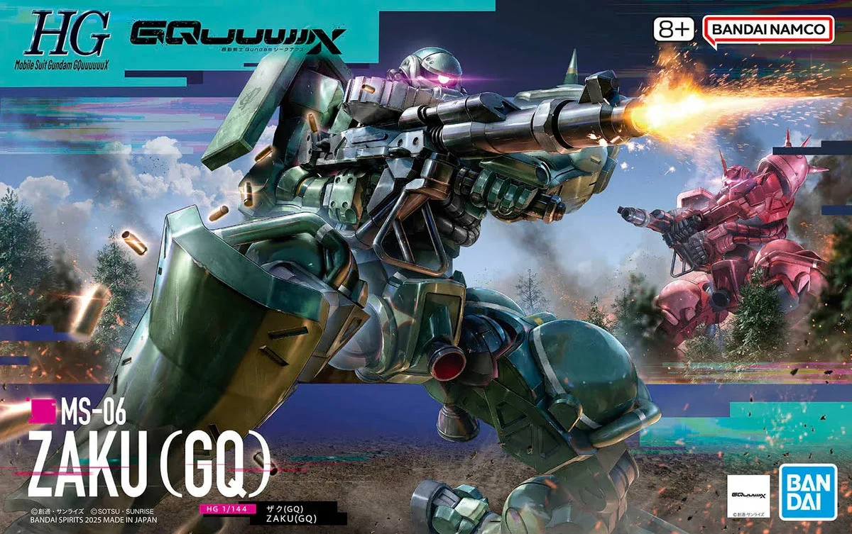 1/144 Bandai HG GQuuuuuuX MS-06 Zaku (GQ) 2773840