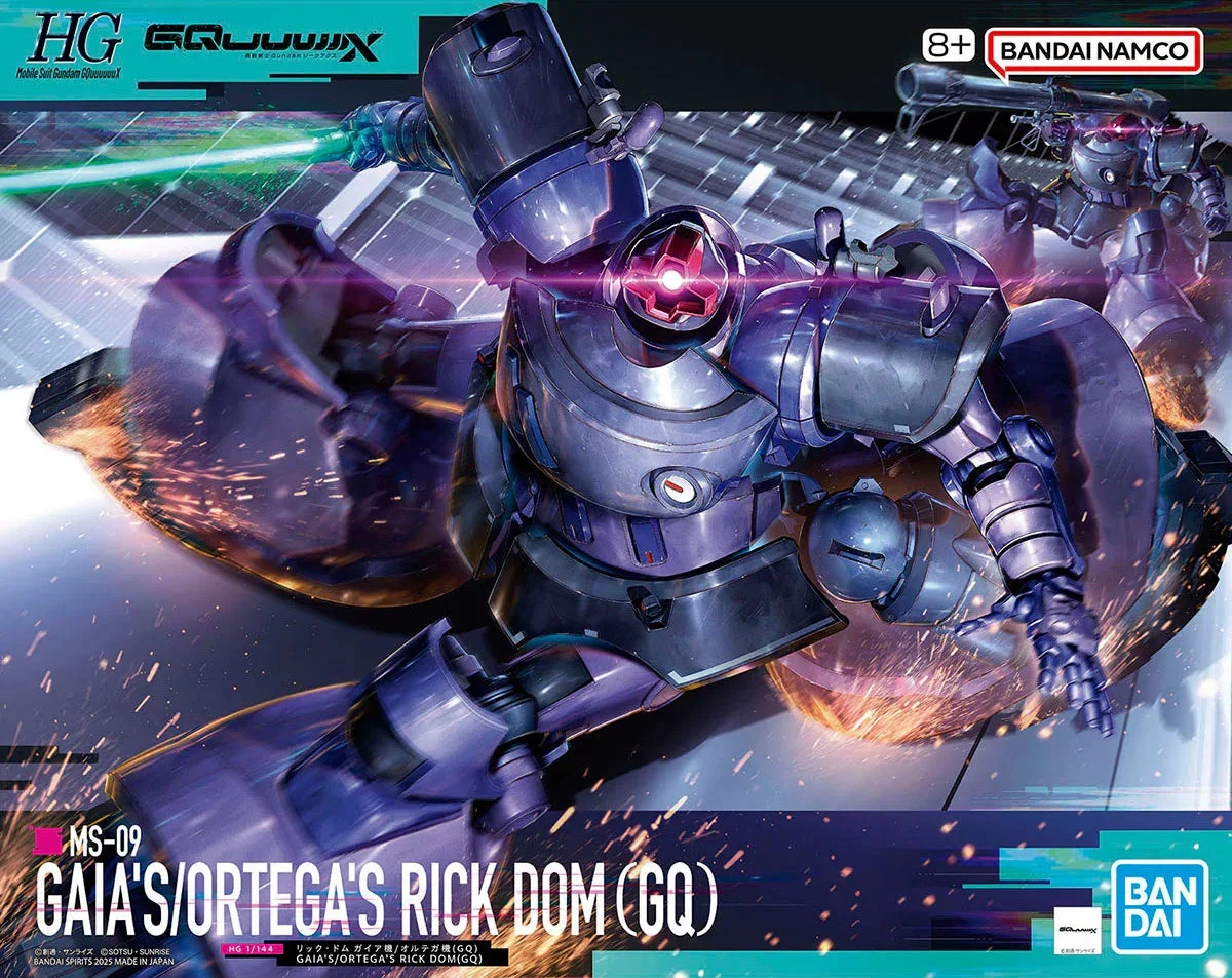 1/144 Bandai HGGQX 09 MS-09 Gaia's/Ortega’s Rick Dom (GQ) 2773826