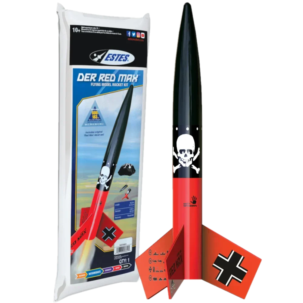 Estes Rockets Der Red Max 0651