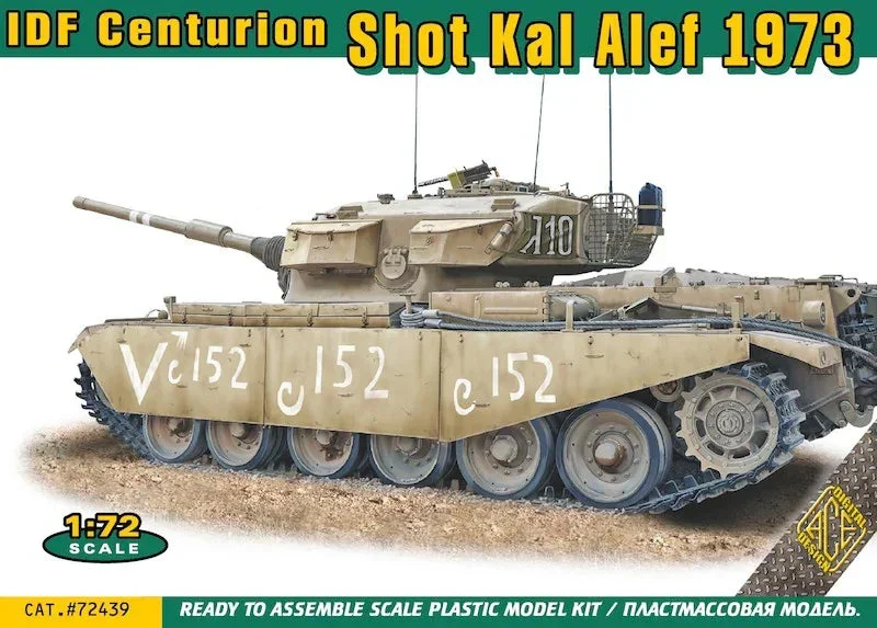 1/72 ACE Model IDF Centurion Shot Kal Alef 1973 72439 - ACE Models