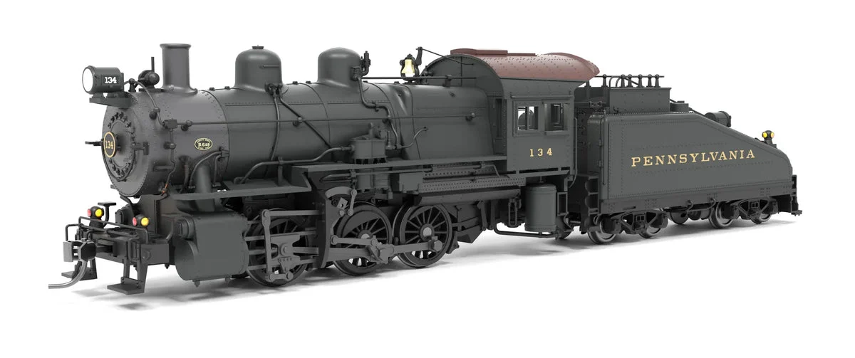 HO Broadway Ltd PRR B6sb 0-6-0 #134 Post-War Appearance 60S66A Tender Paragon4 Sound/DC/DCC Smoke 9170