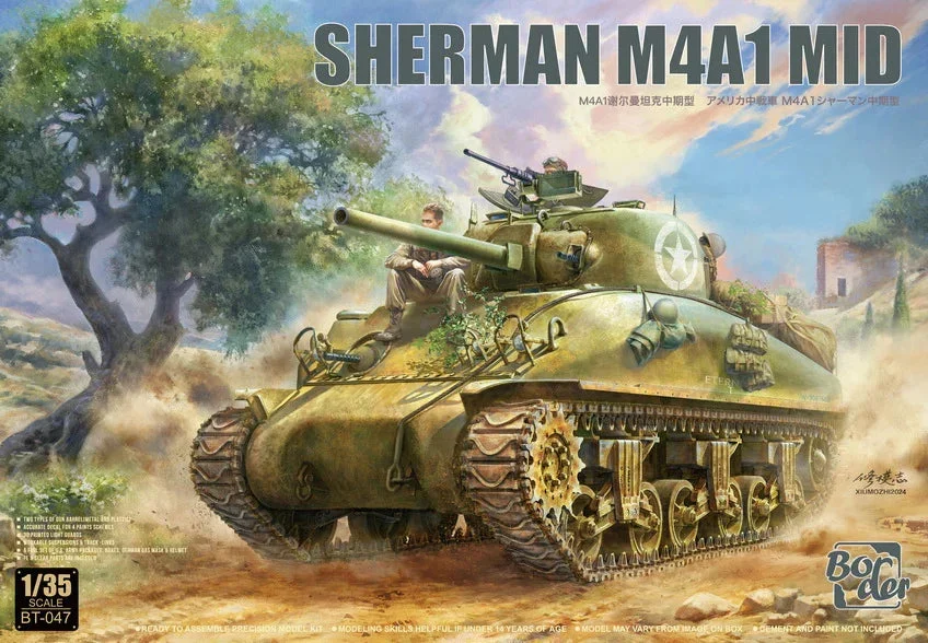 1/35 Border Model Sherman M4A1 MID BT047