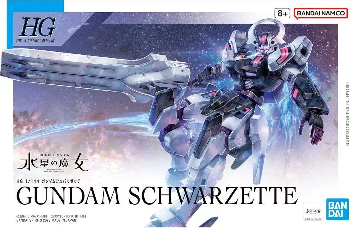 1/144 Bandai HGWFM 25 Schwarzette 2620602 - Bandai Namco