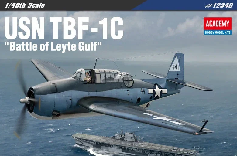 1/48 Academy USN TBF-1C "Battle of Leyte Gulf" 12340